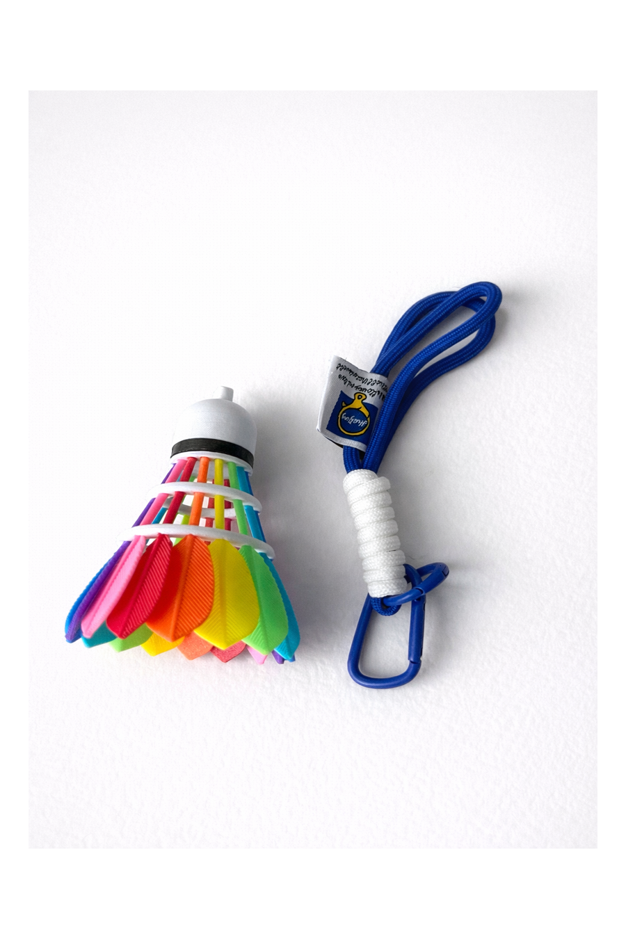 Grand volant multicolore